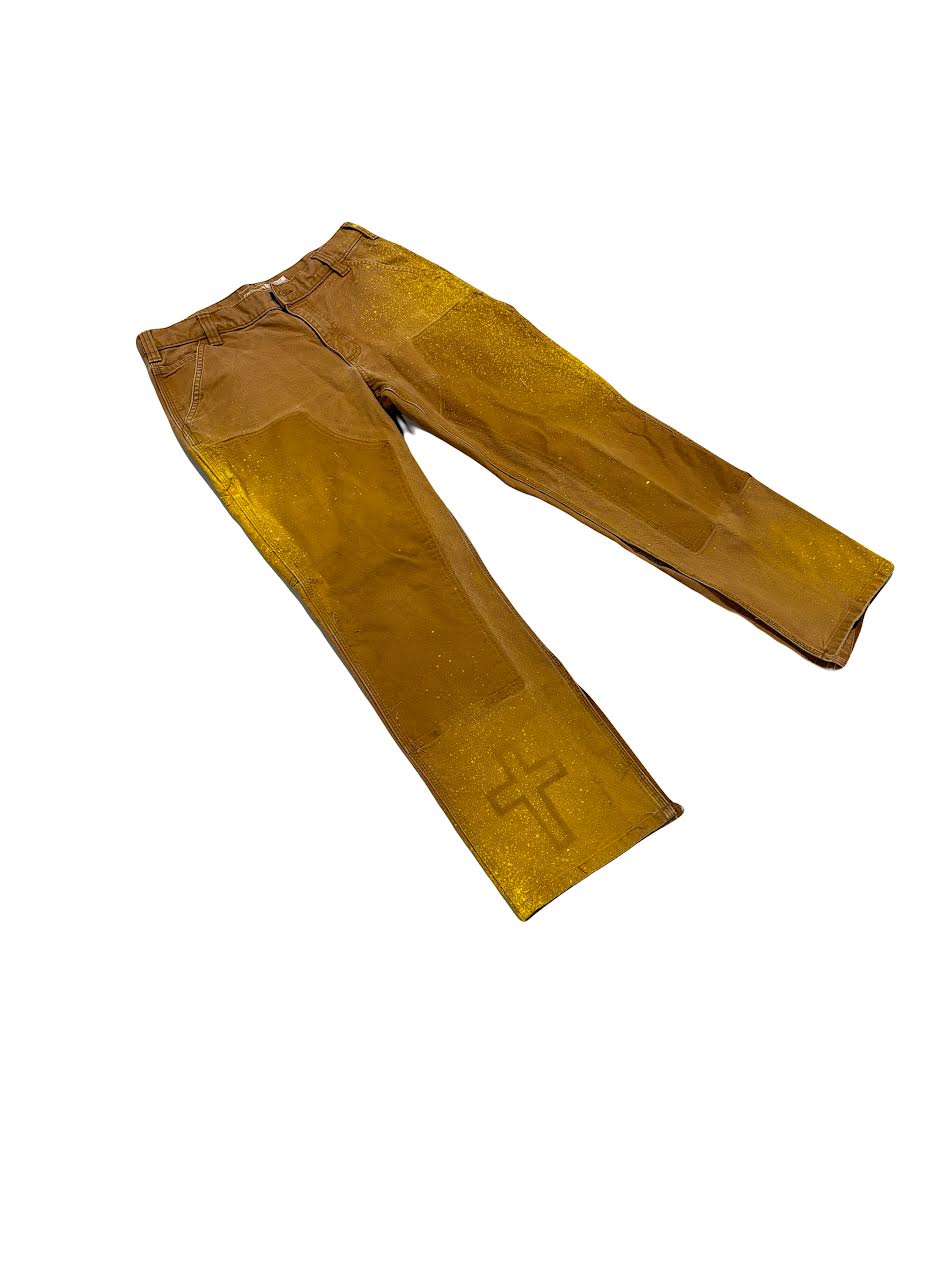 glowing cross jeans