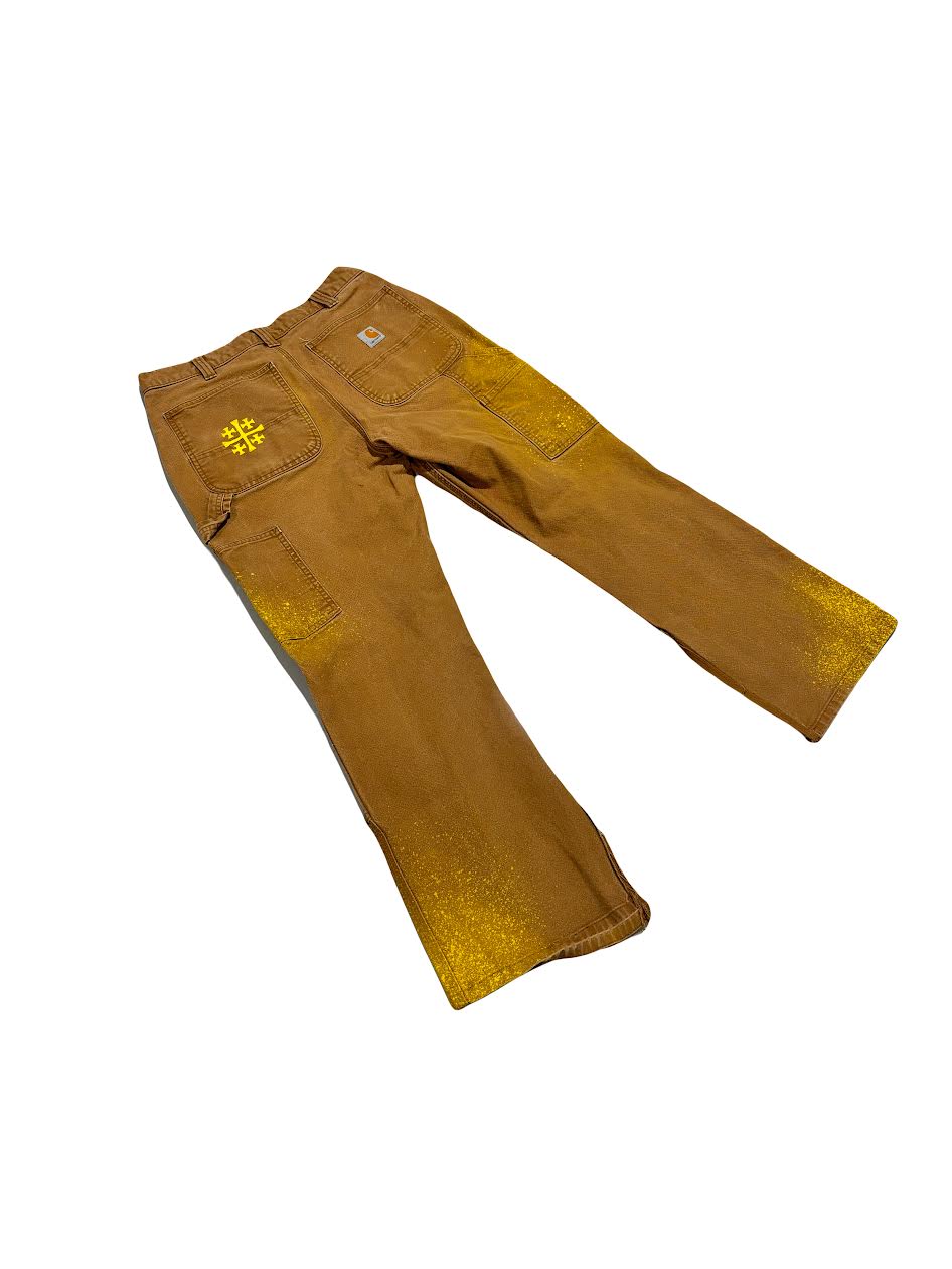glowing cross jeans