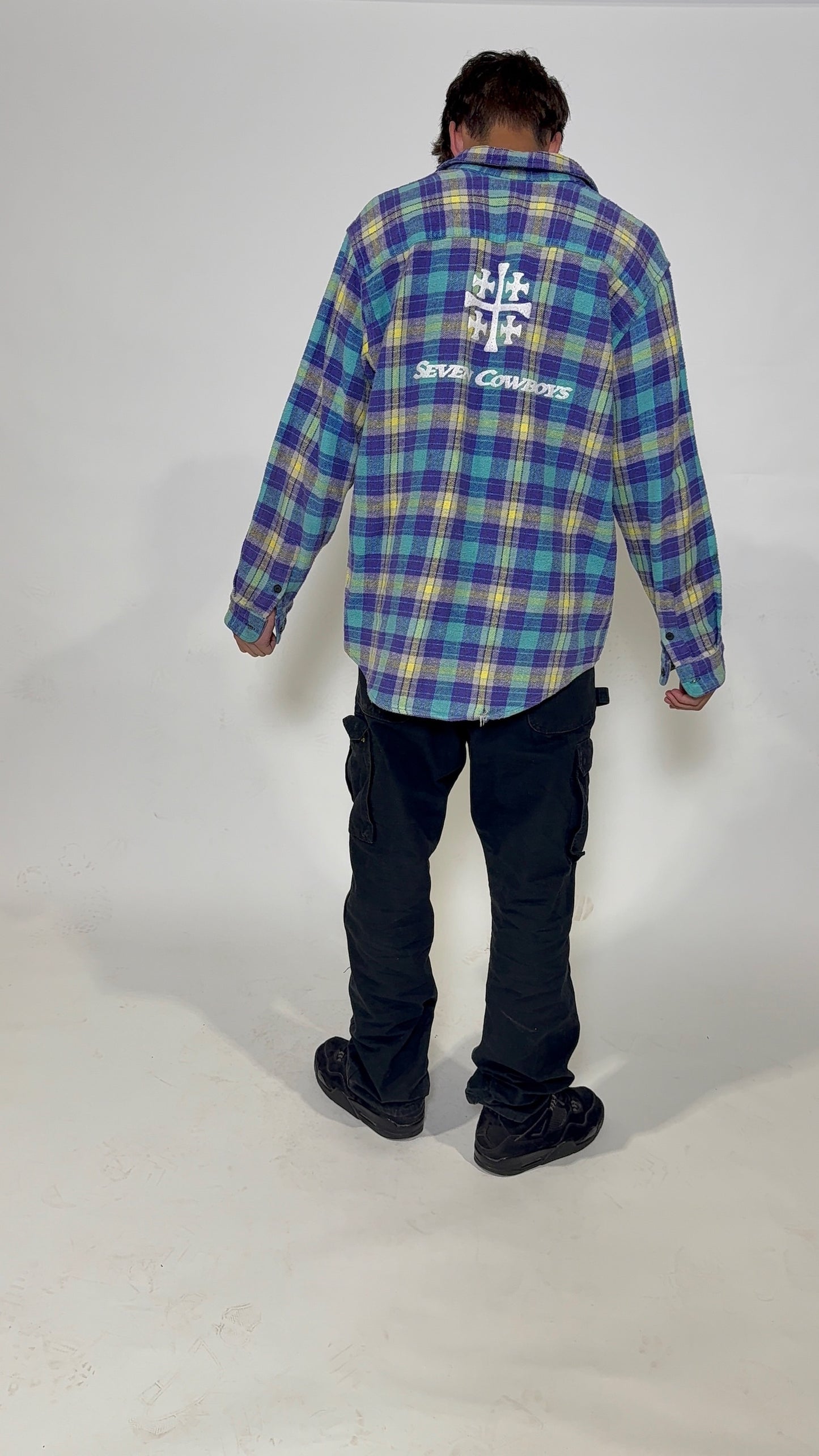 Vintage 1 of 1 Cowboy Flannel