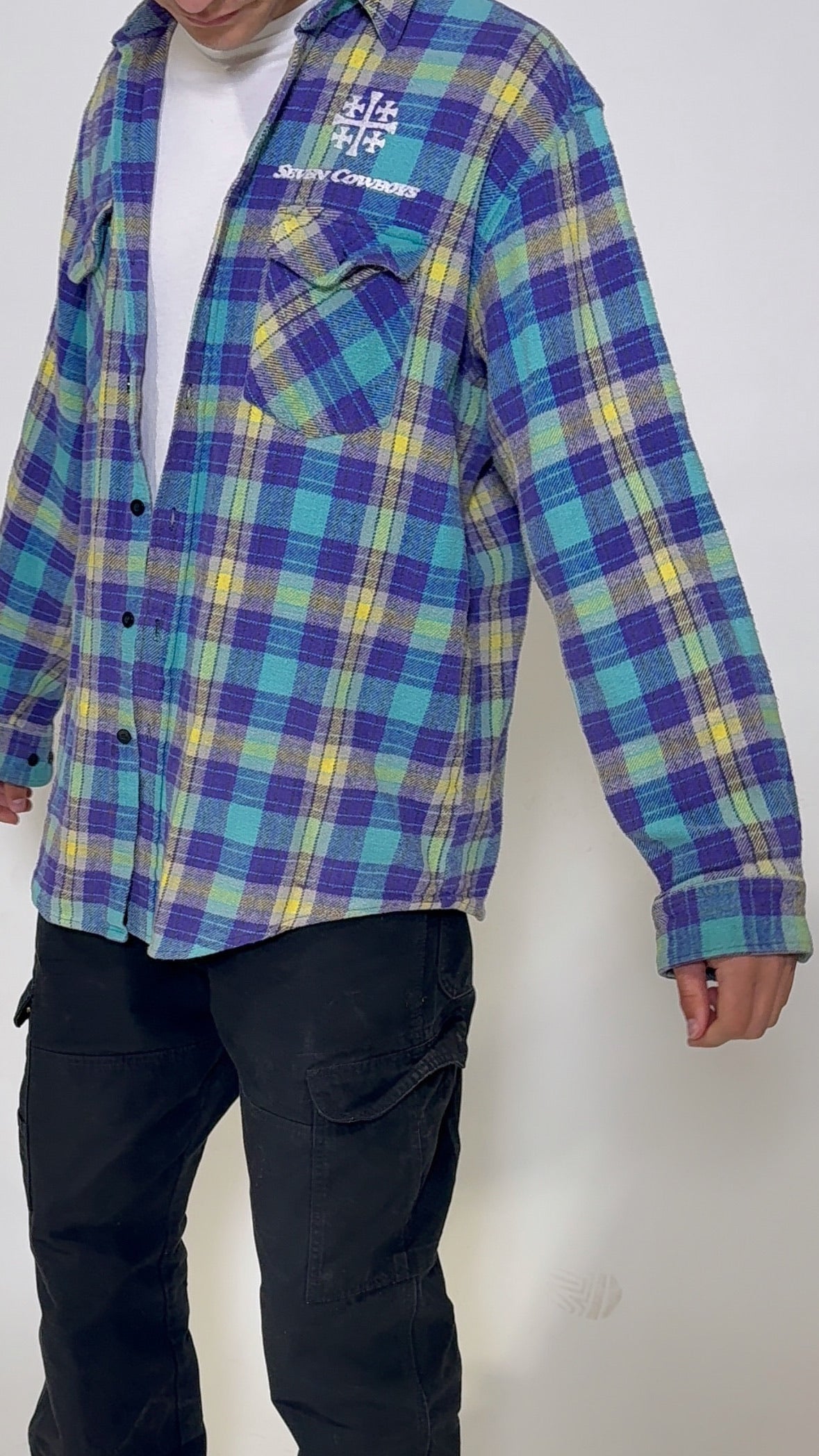 Vintage 1 of 1 Cowboy Flannel