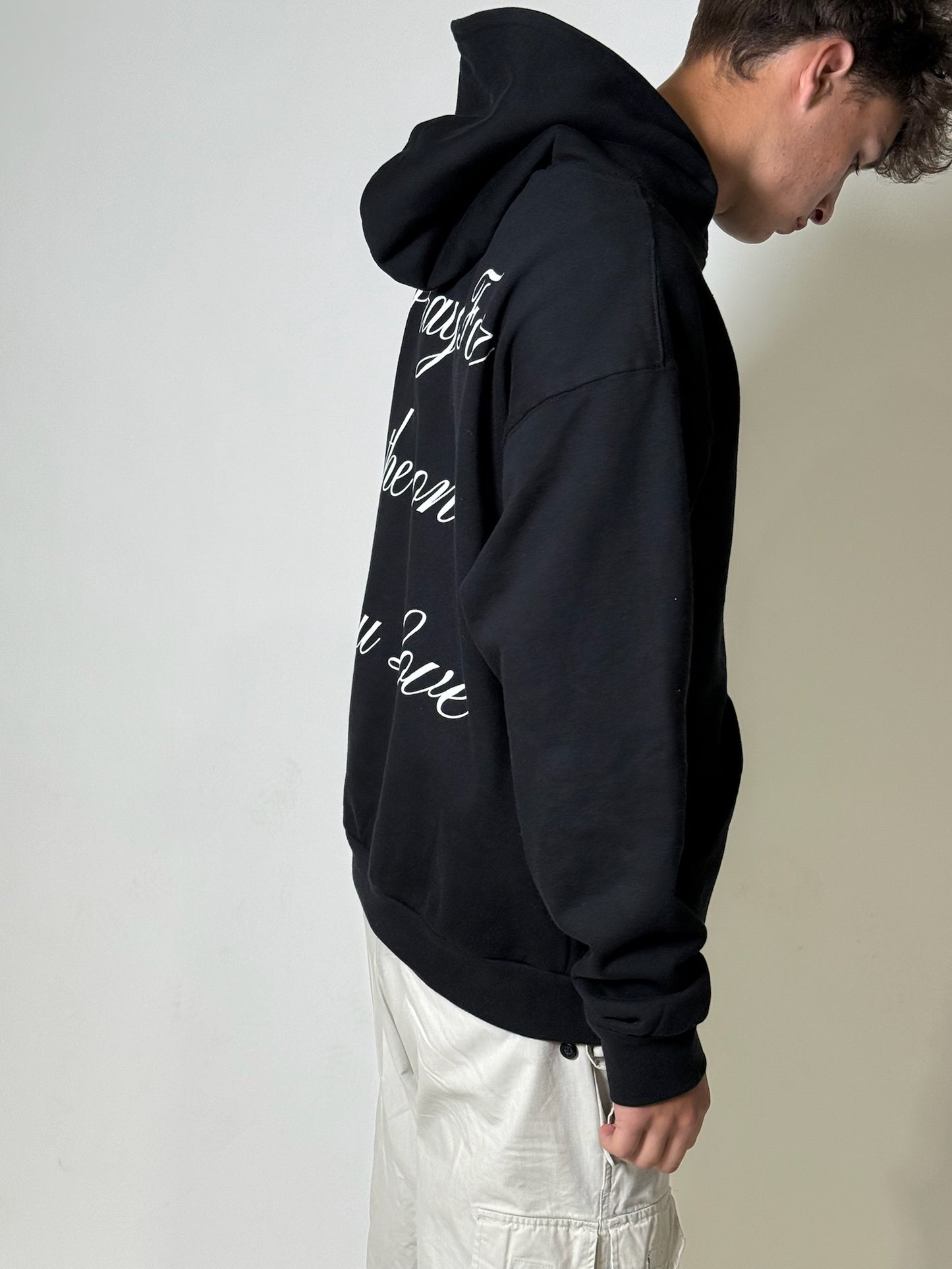 Black Rosary Hoodie