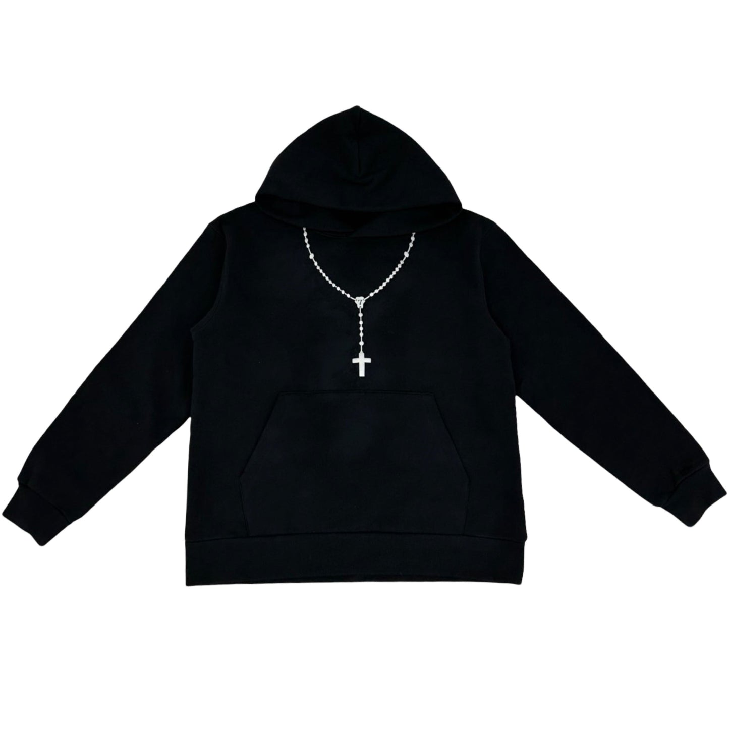 Black Rosary Hoodie