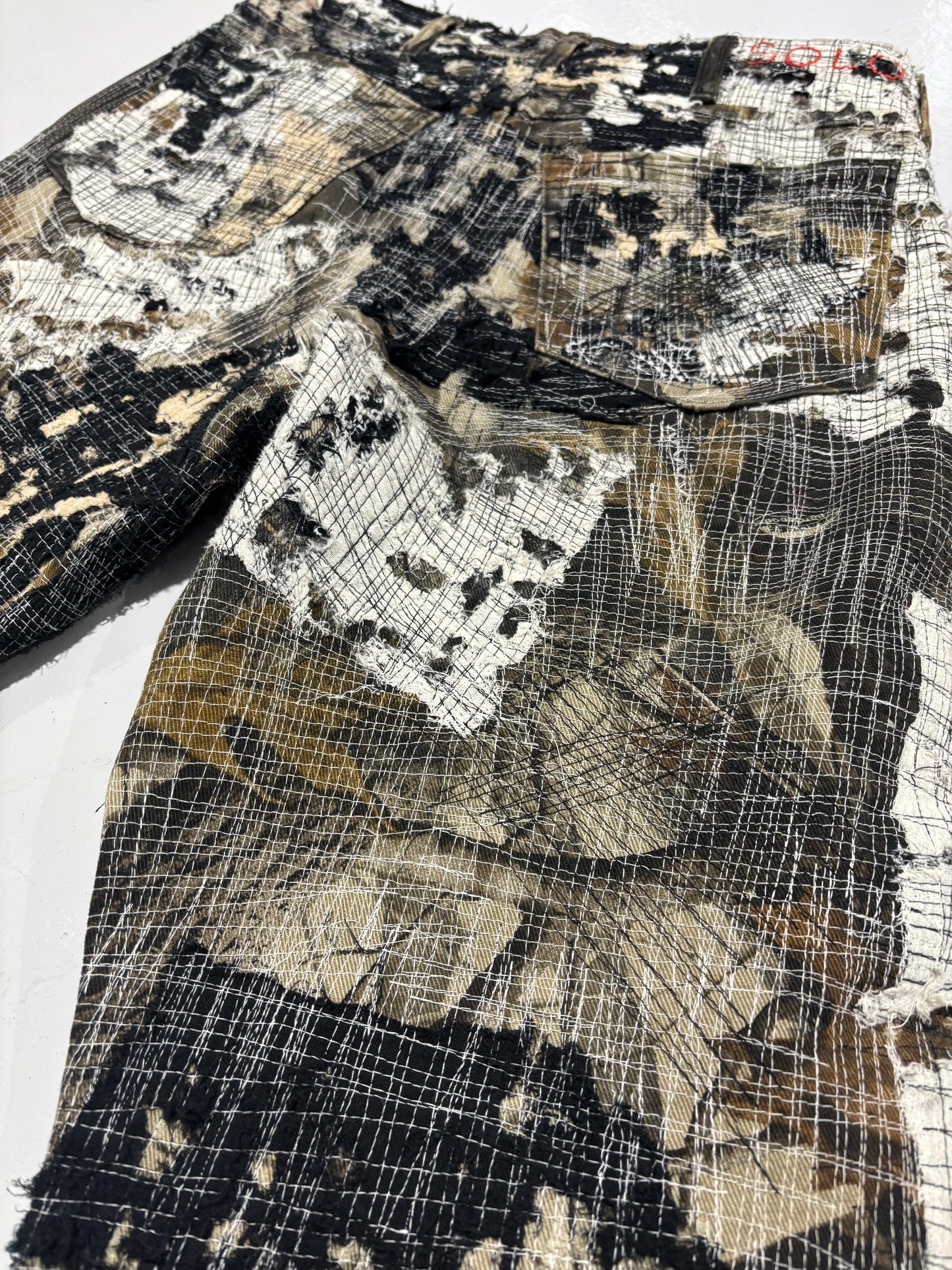 quilted real tree pants