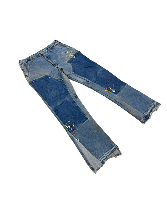 Splatter paint carpenters
