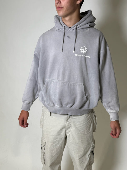 Grey Seven Cowboys Distressed Hoodie