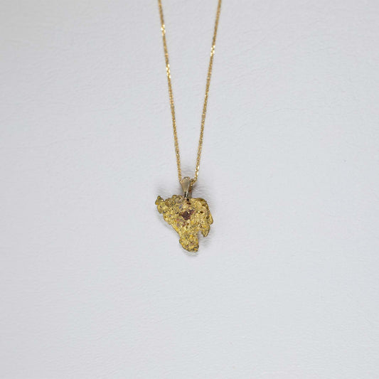 Alaskan Gold Nugget Necklace Variant 7